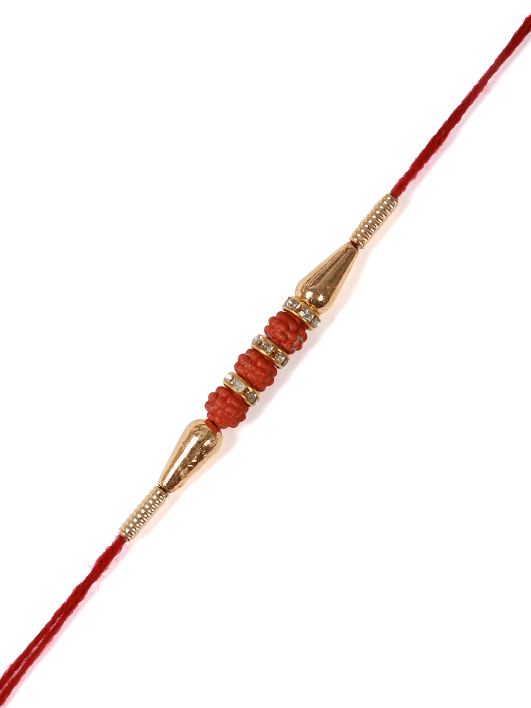 YouBella Rakhi and Greeting Card Combo for Brother (Multi-Colour) (YBRK_78)